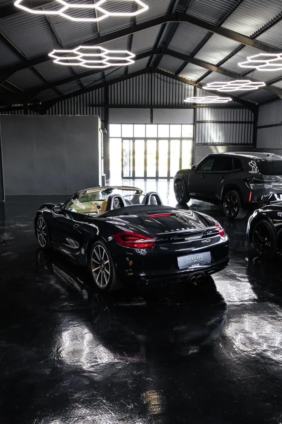 Luxcape Secure Collective interior storage bay Klapmuts Cape Winelands
