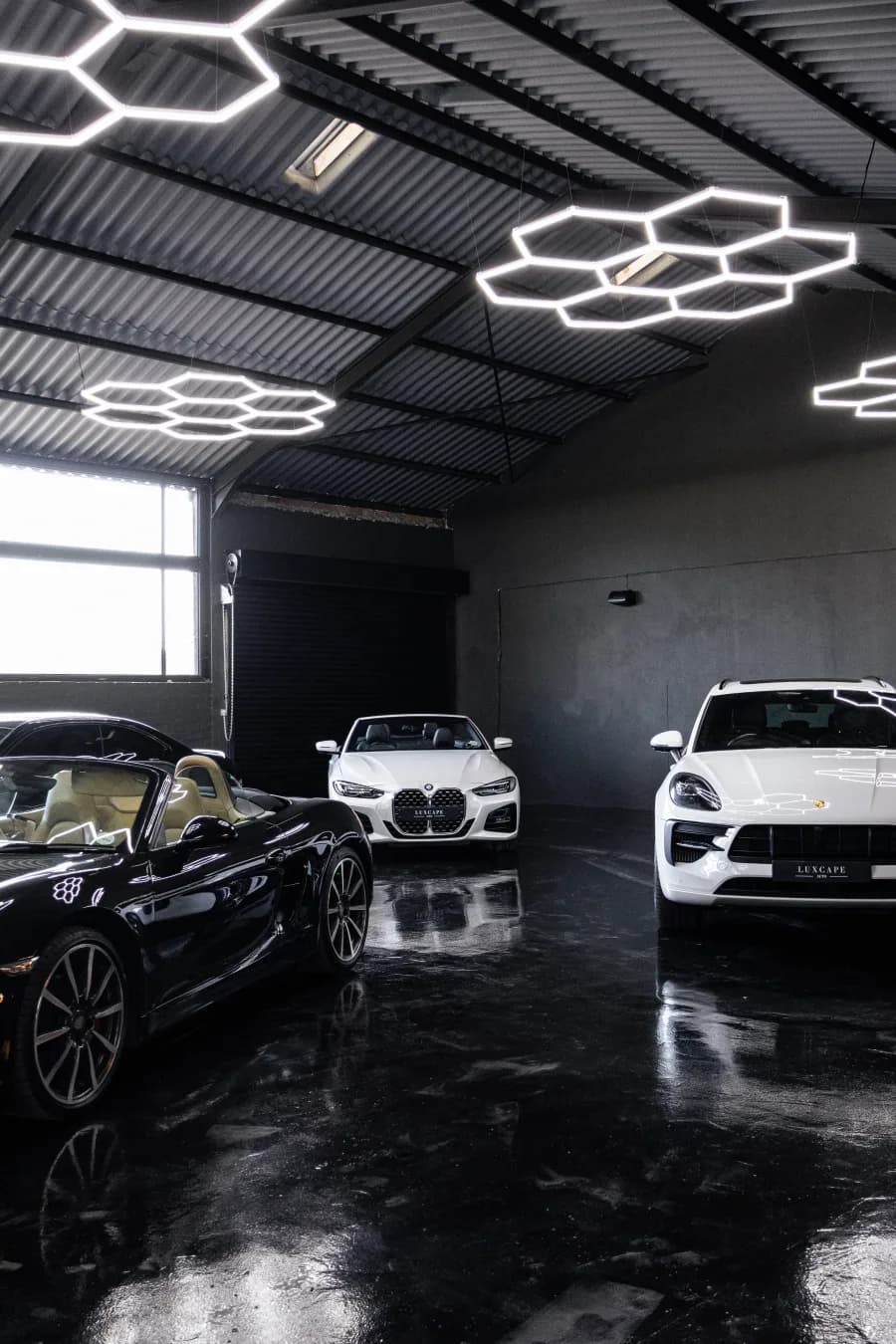 Climate-controlled luxury vehicle storage facility Cape Winelands South Africa