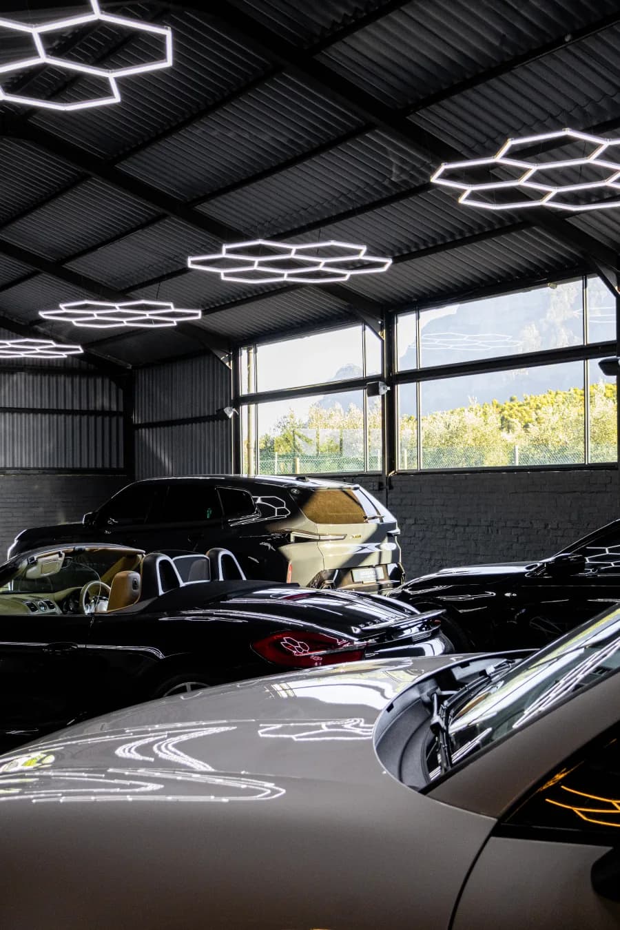 Luxury vehicle storage facility Klapmuts Cape Winelands South Africa
