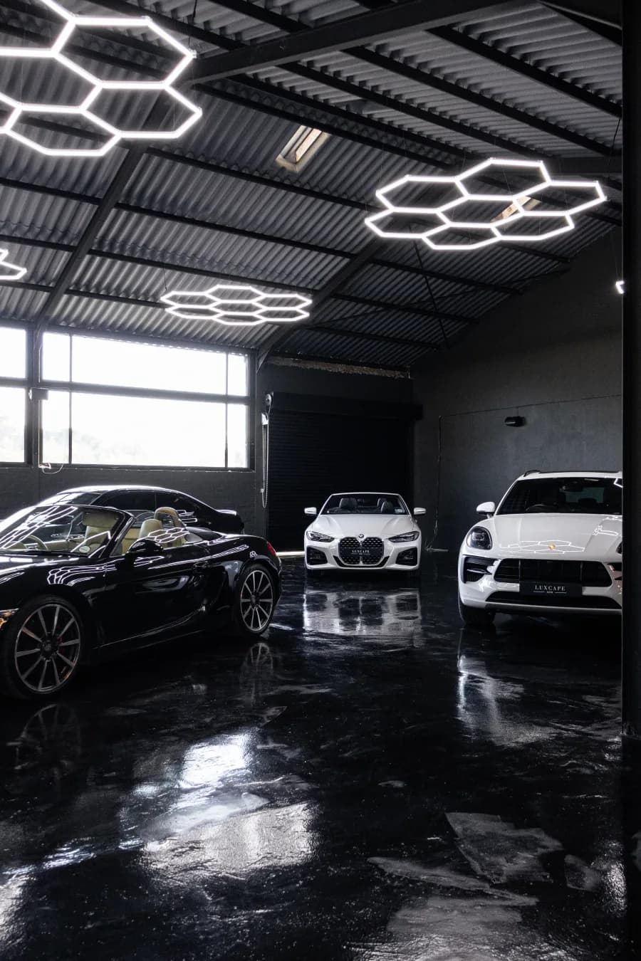 Automotive storage with 24-hour security at Luxcape Secure Collective